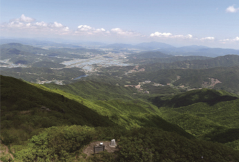 김천 황악산 전경