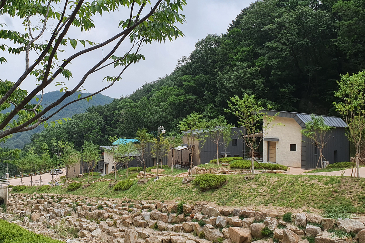 봉화 문수산 자연휴양림 숙소