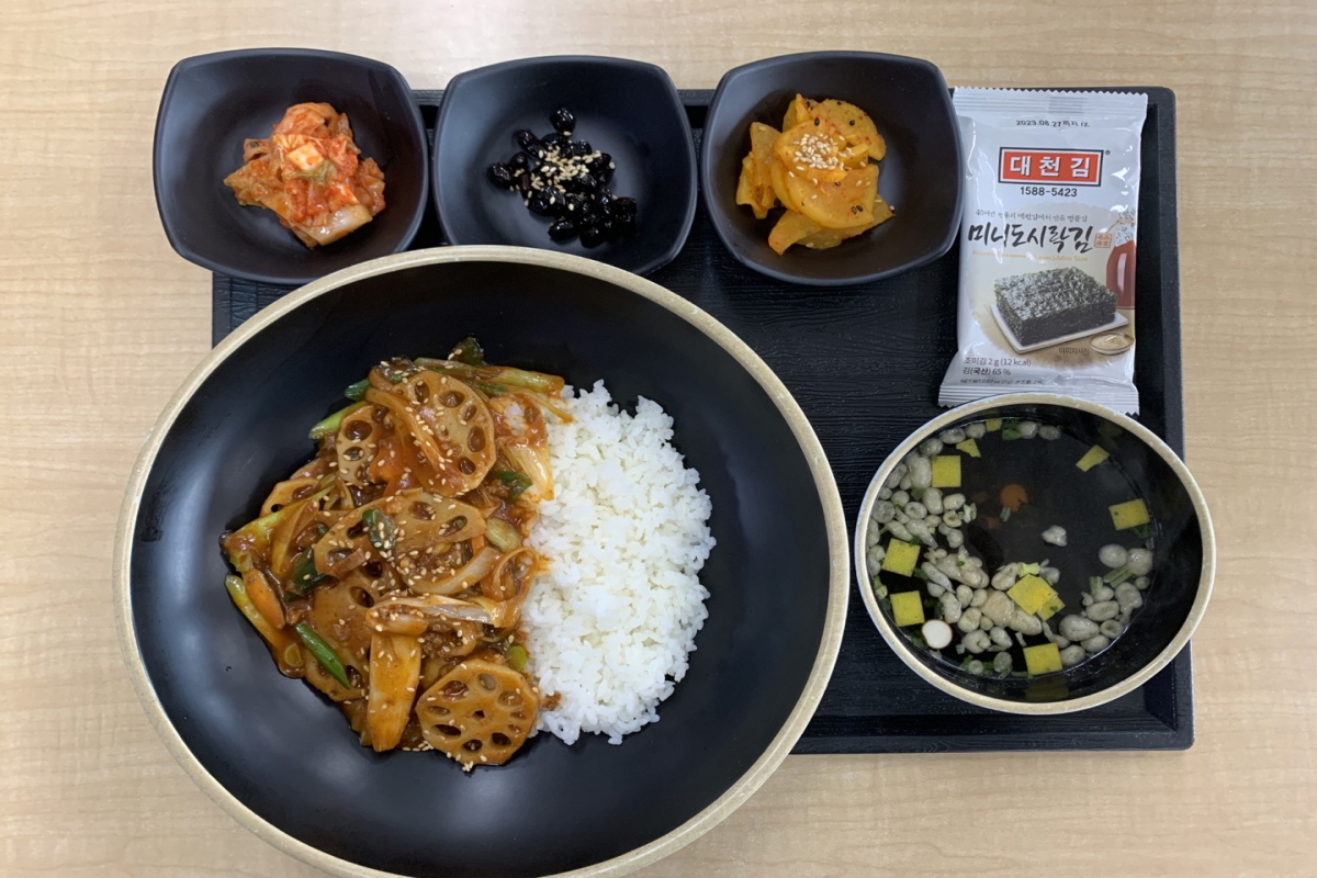 논공휴게소(대구) 대표메뉴 연근덮밥
